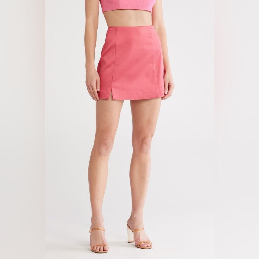 Cult Gaia Flor Mini Skirt (sun-kissed, XS)